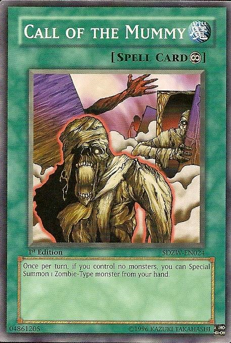 Call of the Mummy [SDZW-EN024] Common Yu-Gi-Oh!