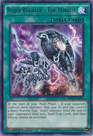 Bujin Regalia - The Mirror [MP14-EN170] Rare Yu-Gi-Oh!
