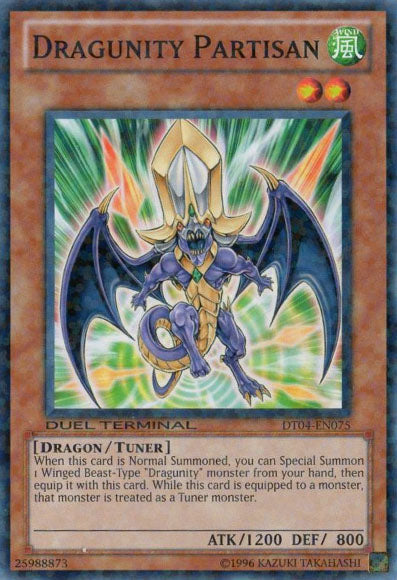 Dragunity Partisan [DT04-EN075] Common Yu-Gi-Oh!