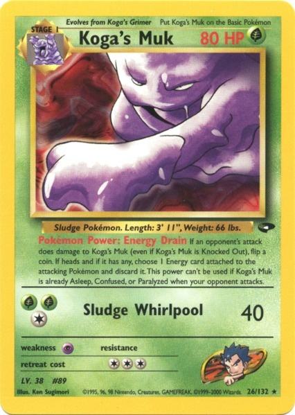Koga's Muk (26/132) [Gym Challenge Unlimited] Pokémon