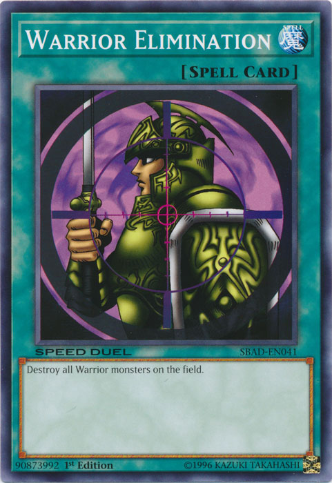 Warrior Elimination [SBAD-EN041] Common Yu-Gi-Oh!