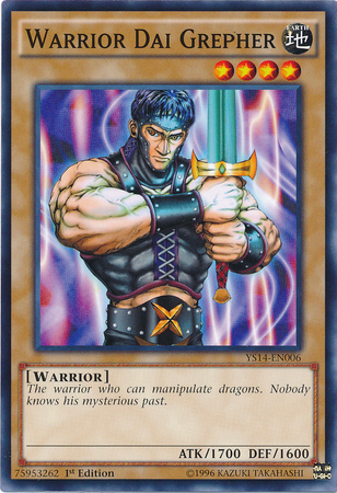 Warrior Dai Grepher [YS14-EN006] Common Yu-Gi-Oh!