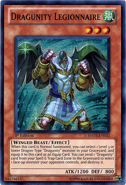 Dragunity Legionnaire [HA03-EN032] Super Rare Yu-Gi-Oh!