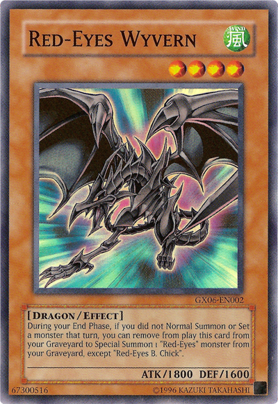 Red-Eyes Wyvern [GX06-EN002] Super Rare Yu-Gi-Oh!