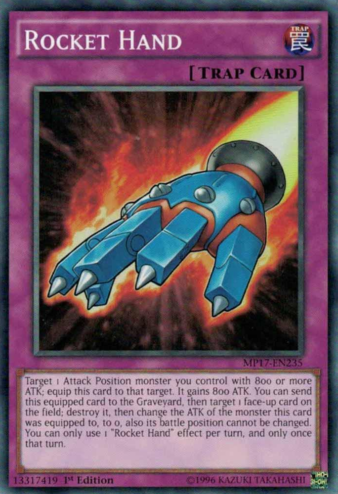 Rocket Hand [MP17-EN235] Common Yu-Gi-Oh!