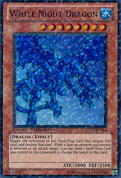 White Night Dragon [DT04-EN010] Super Rare Yu-Gi-Oh!