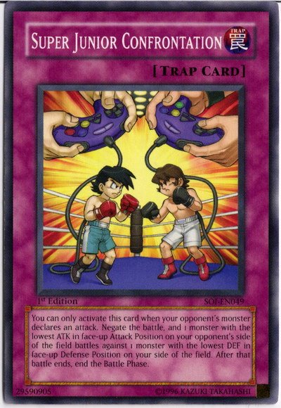 Super Junior Confrontation [SOI-EN049] Common Yu-Gi-Oh!