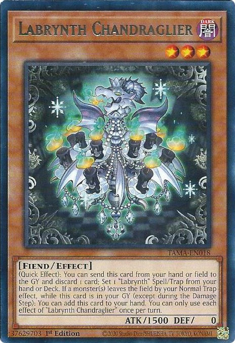 Labrynth Chandraglier [TAMA-EN018] Rare Yu-Gi-Oh!