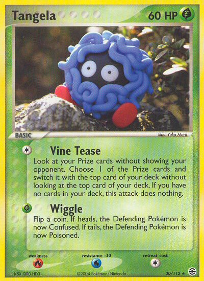 Tangela (30/112) [EX: FireRed & LeafGreen] Pokémon