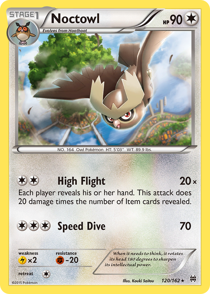 Noctowl (120/162) [XY: BREAKthrough] Pokémon
