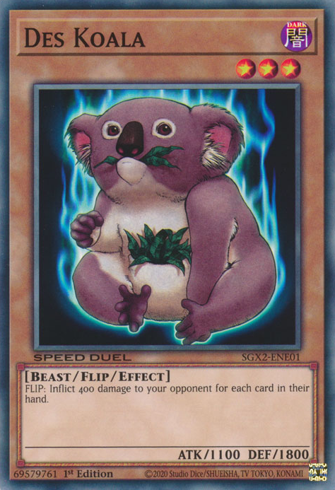 Des Koala [SGX2-ENE01] Common Yu-Gi-Oh!