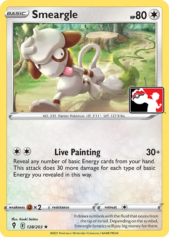 Smeargle (128/203) [Prize Pack Series One] Pokémon