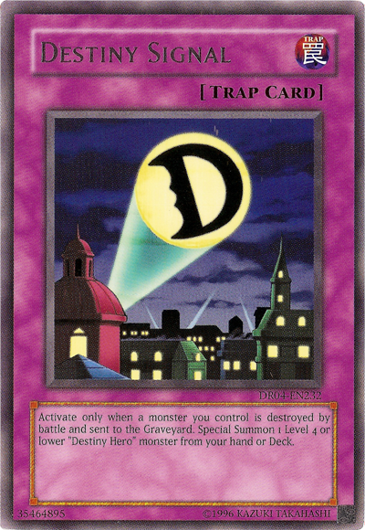 Destiny Signal [DR04-EN232] Rare Yu-Gi-Oh!