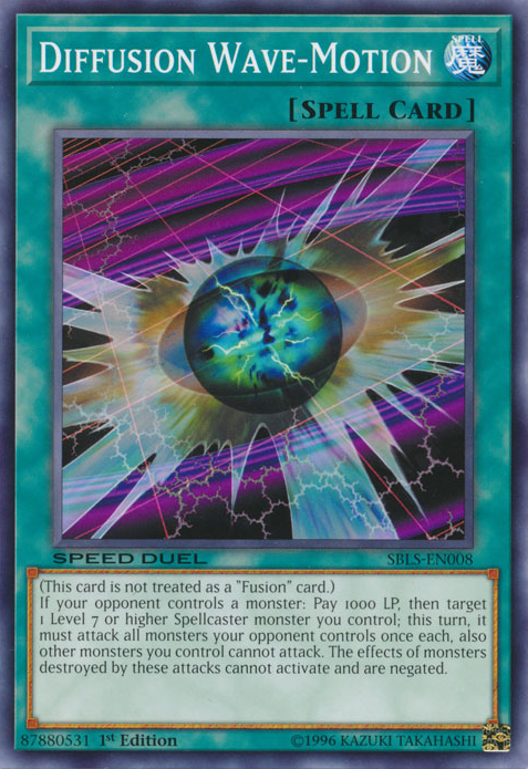 Diffusion Wave-Motion [SBLS-EN008] Common Yu-Gi-Oh!