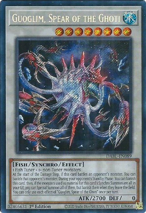 Guoglim, Spear of the Ghoti [DABL-EN089] Secret Rare Yu-Gi-Oh!