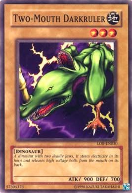 Two-Mouth Darkruler [LOB-EN030] Common Yu-Gi-Oh!