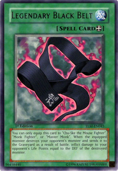 Legendary Black Belt [TLM-EN045] Rare Yu-Gi-Oh!