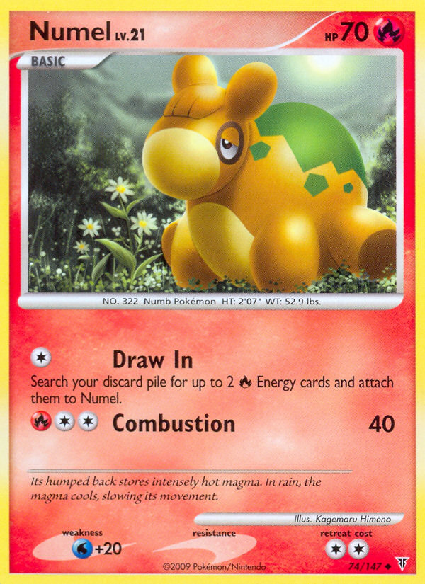 Numel (74/147) [Platinum: Supreme Victors] Pokémon