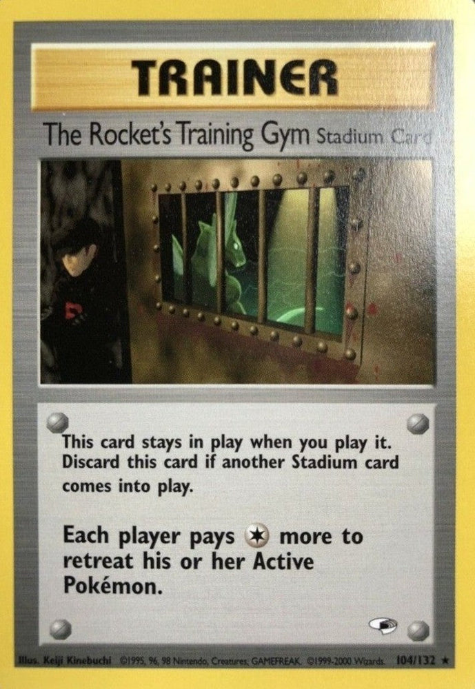 The Rocket's Training Gym (104/132) [Gym Heroes Unlimited] Pokémon