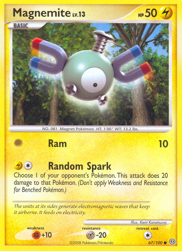 Magnemite (67/100) [Diamond & Pearl: Stormfront] Pokémon