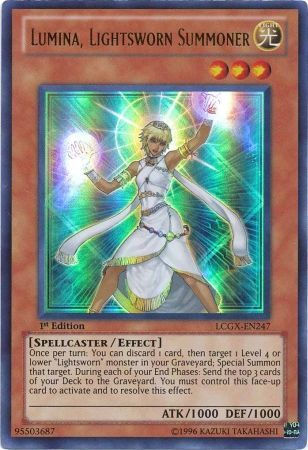 Lumina, Lightsworn Summoner [LCGX-EN247] Ultra Rare Yu-Gi-Oh!