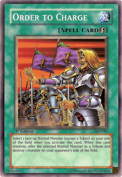 Order to Charge [AST-085] Common Yu-Gi-Oh!