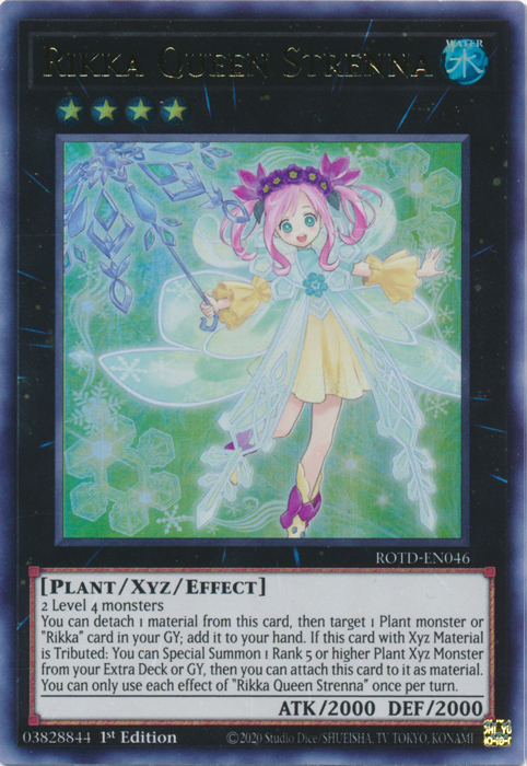 Rikka Queen Strenna [ROTD-EN046] Ultra Rare Yu-Gi-Oh!