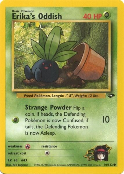 Erika's Oddish (70/132) [Gym Challenge Unlimited] Pokémon