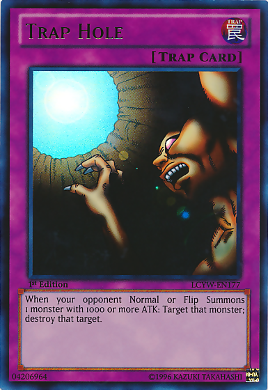 Trap Hole [LCYW-EN177] Ultra Rare Yu-Gi-Oh!