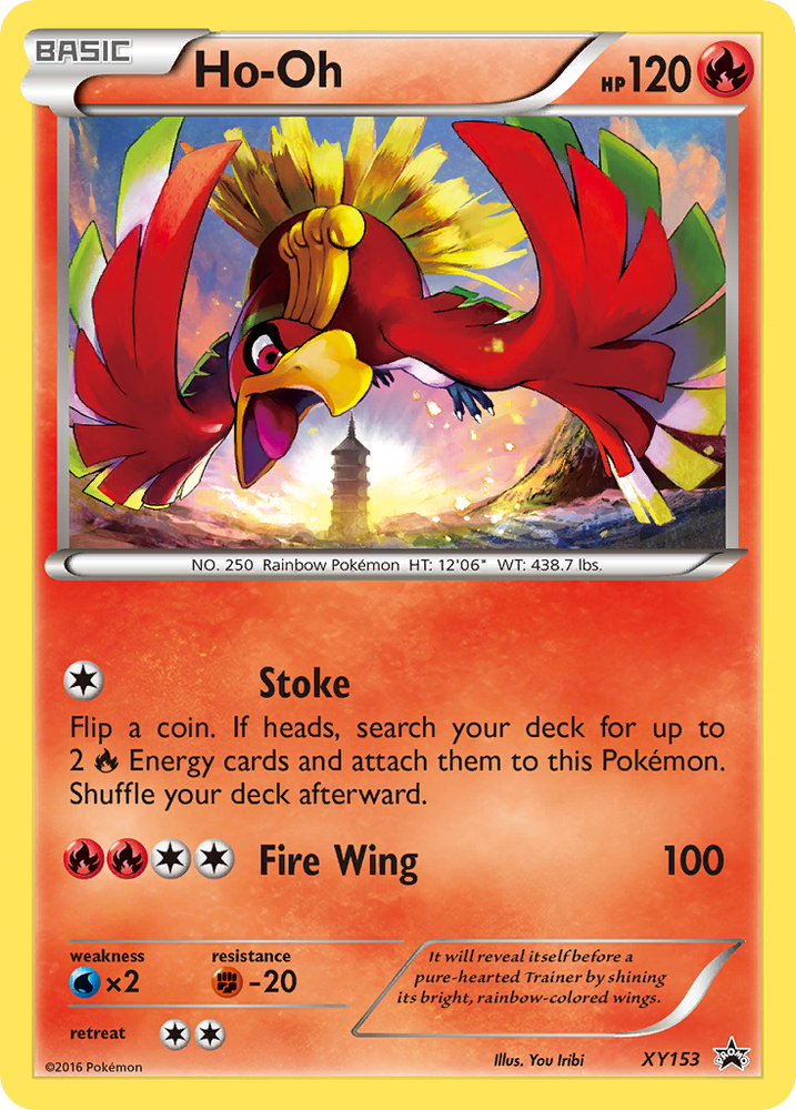 Ho-Oh (XY153) [XY: Black Star Promos] Pokémon