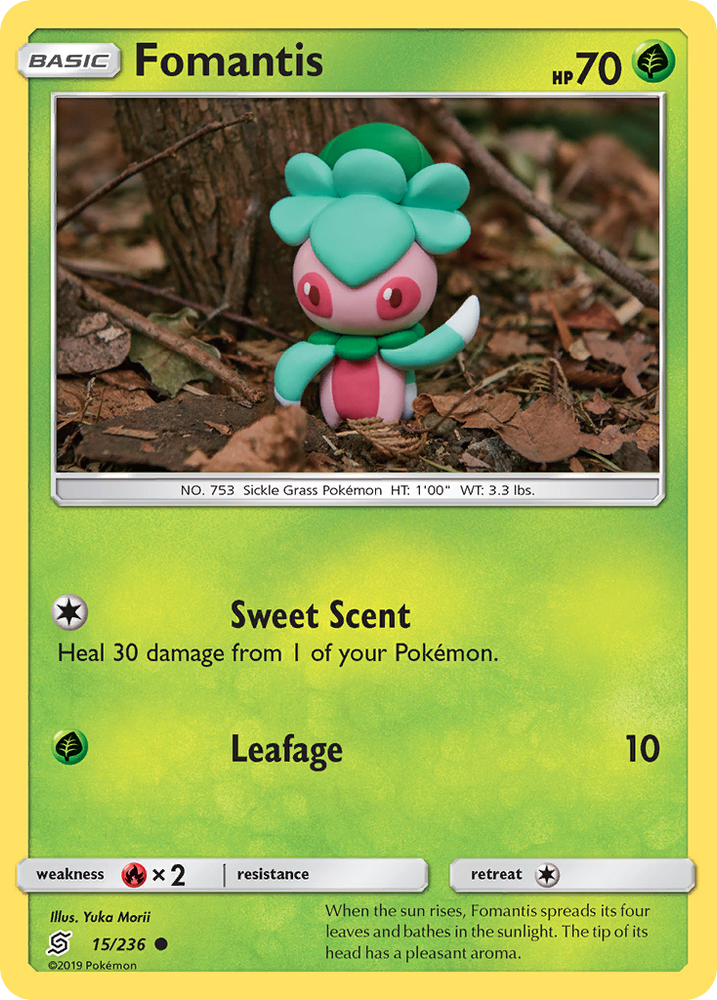 Fomantis (15/236) [Sun & Moon: Unified Minds] Pokémon