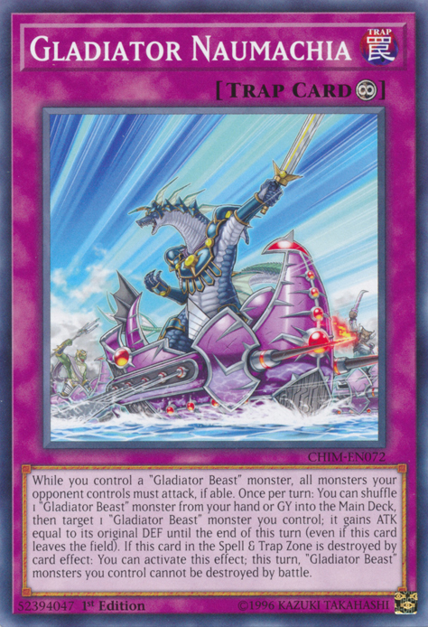 Gladiator Naumachia [CHIM-EN072] Common Yu-Gi-Oh!