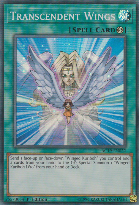 Transcendent Wings [AC19-EN022] Super Rare Yu-Gi-Oh!