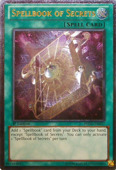 Spellbook of Secrets [REDU-EN057] Ultimate Rare Yu-Gi-Oh!