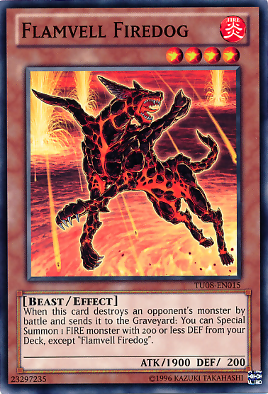 Flamvell Firedog [TU08-EN015] Common Yu-Gi-Oh!