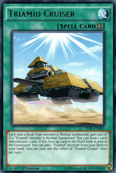 Triamid Cruiser [TDIL-EN063] Rare Yu-Gi-Oh!