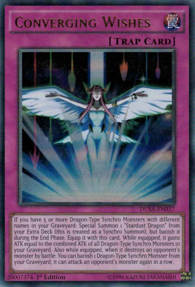 Converging Wishes [DUSA-EN037] Ultra Rare Yu-Gi-Oh!