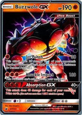 Buzzwole GX (57/111) (Buzzroc - Naohito Inoue) [World Championships 2018] Pokémon