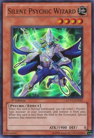 Silent Psychic Wizard [EXVC-EN025] Super Rare Yu-Gi-Oh!