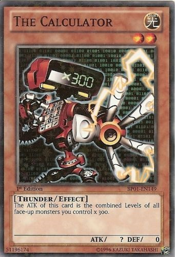 The Calculator [BP01-EN149] Starfoil Rare Yu-Gi-Oh!