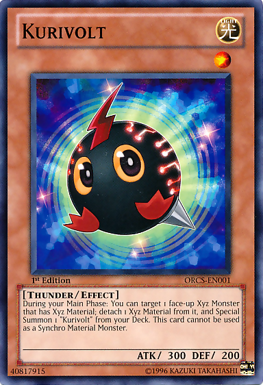 Kurivolt [ORCS-EN001] Common Yu-Gi-Oh!