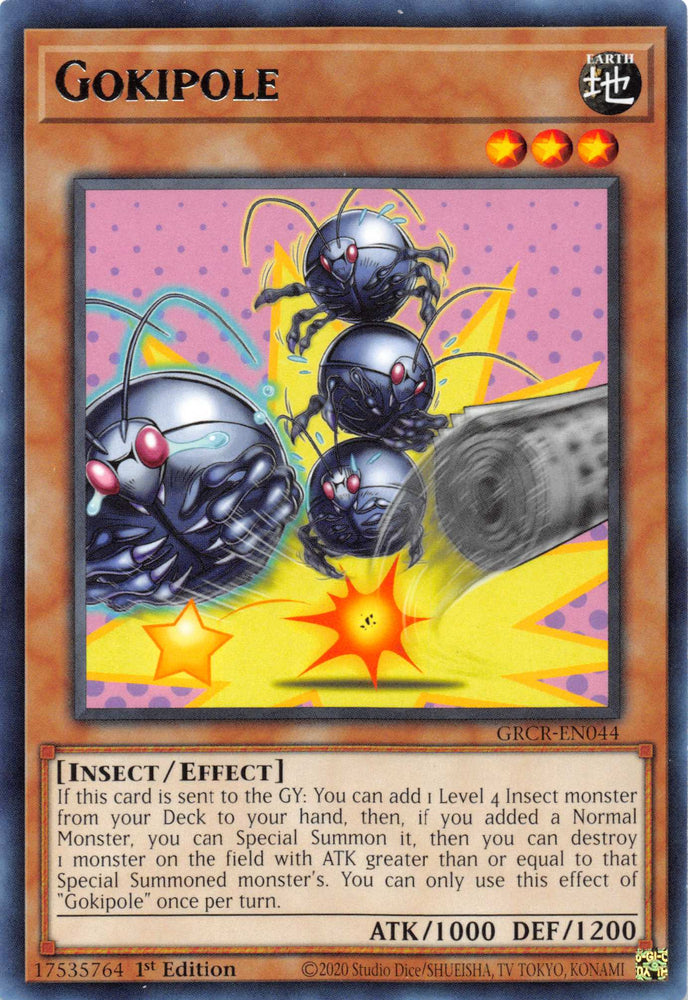 Gokipole [GRCR-EN044] Rare Yu-Gi-Oh!
