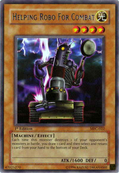Helping Robo For Combat [MFC-022] Rare Yu-Gi-Oh!