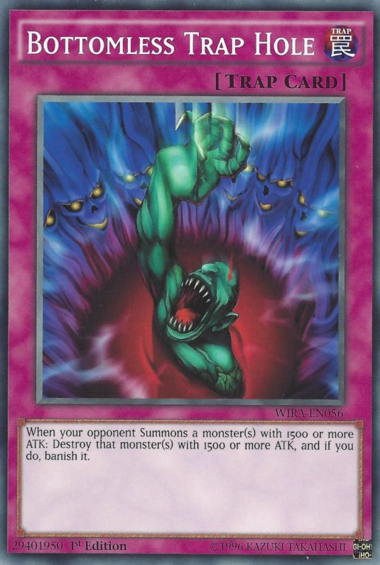 Bottomless Trap Hole [WIRA-EN056] Common Yu-Gi-Oh!