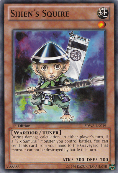 Shien's Squire [SDWA-EN019] Common Yu-Gi-Oh!