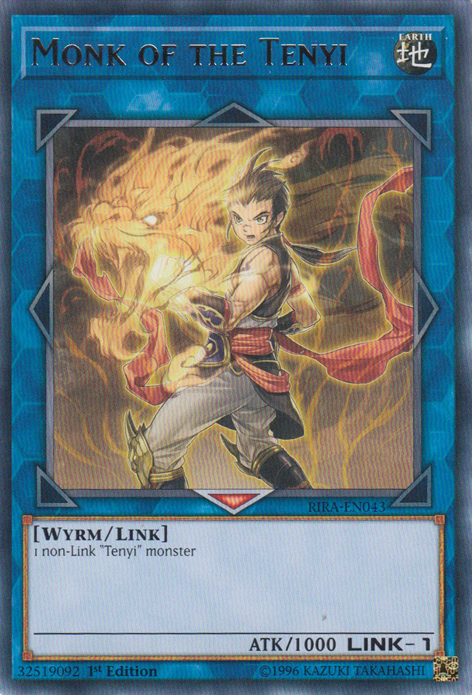 Monk of the Tenyi [RIRA-EN043] Rare Yu-Gi-Oh!