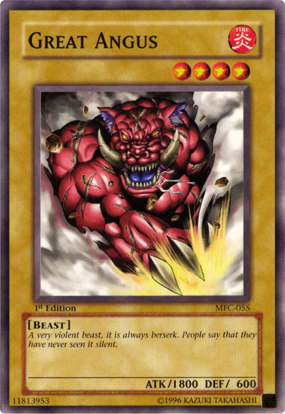 Great Angus [MFC-055] Common Yu-Gi-Oh!