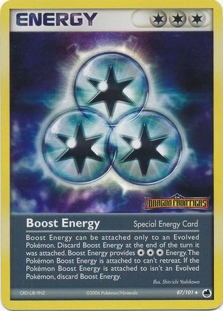 Boost Energy (87/101) (Stamped) [EX: Dragon Frontiers] Pokémon