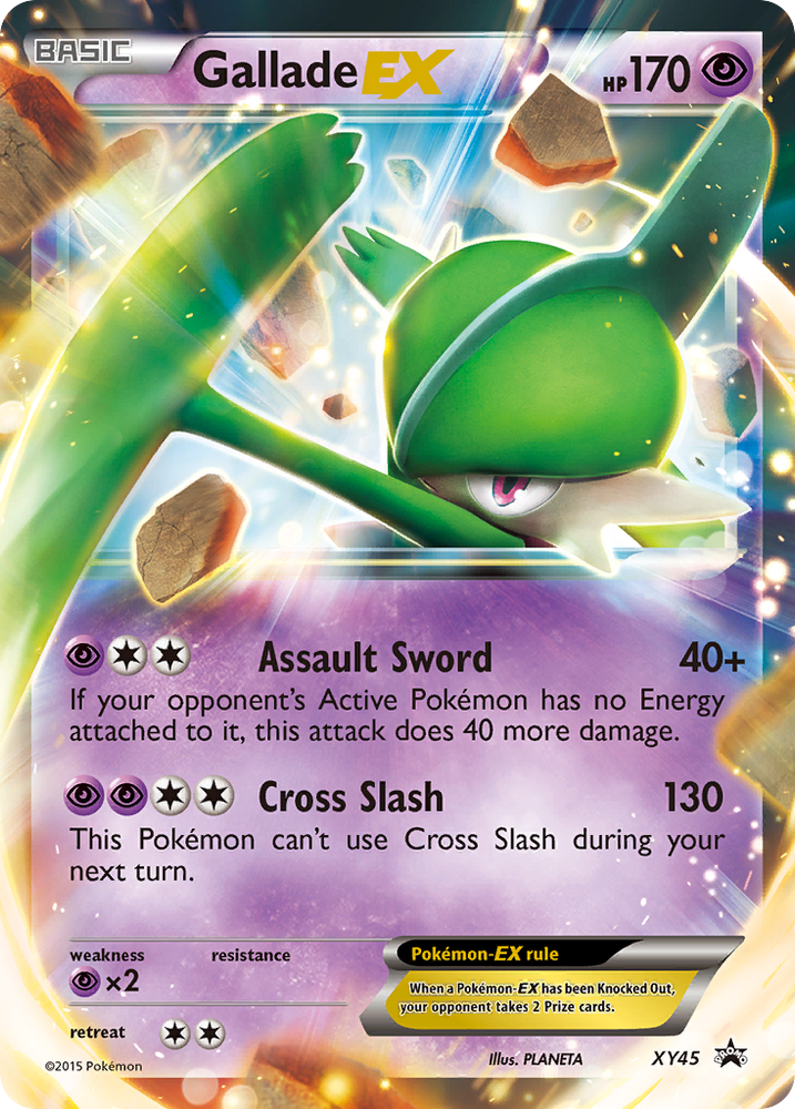 Gallade EX (XY45) [XY: Black Star Promos] Pokémon