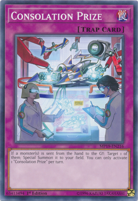 Consolation Prize [MP19-EN216] Common Yu-Gi-Oh!